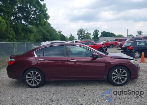 2013 Honda Accord Sport z USA, uszkodzony, nr VIN 1HGCR2F56DA134577